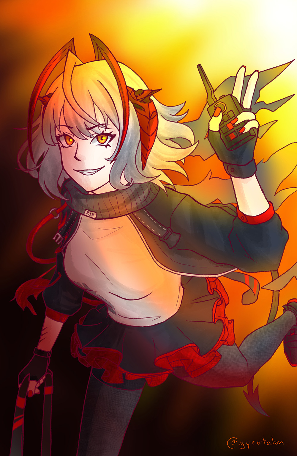 Fan Art of W from Arknights