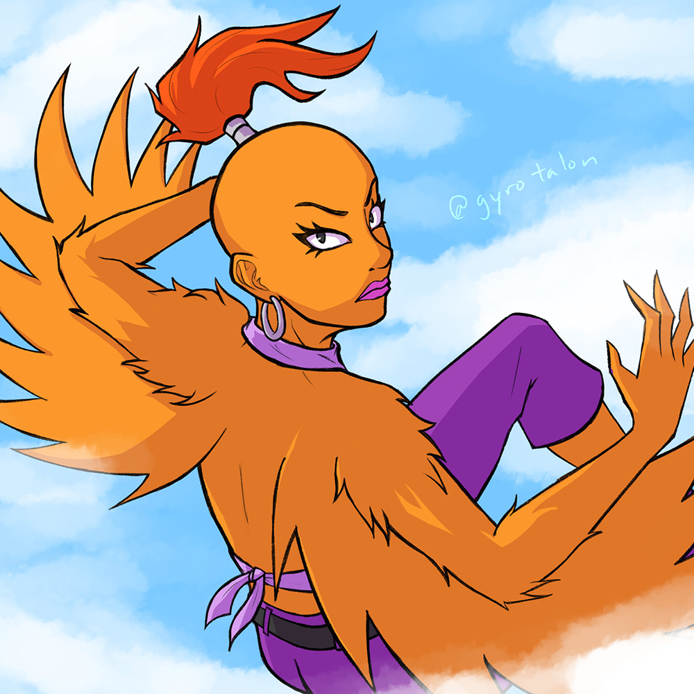 Fan Art of Talon from Static Shock